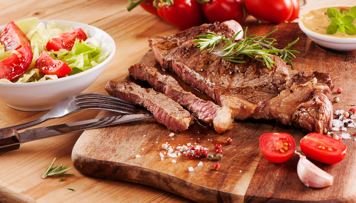 Alcatra no alho e sal - Blog Alhocomalecrim