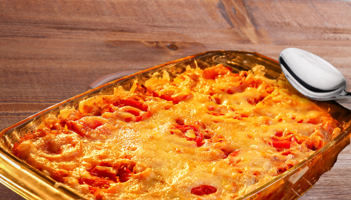 Arroz de forno com carne seca - Blog Alhocomalecrim