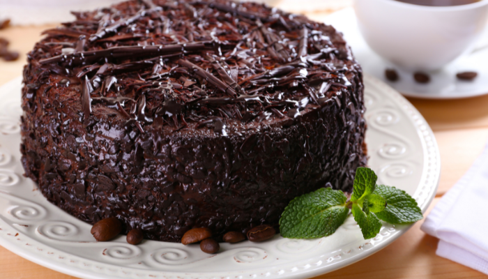 Bolo de chocolate com café - Blog Alhocomalecrim