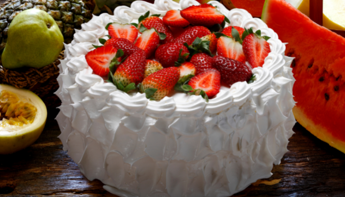 Como Fazer Bolo de gelatina e morangos