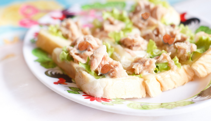 Canapés de atum e damasco - Blog Alhocomalecrim