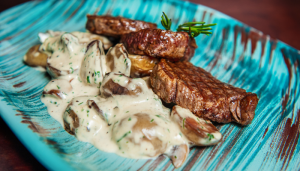 Contrafilé ao molho provençal - Blog Alhocomalecrim