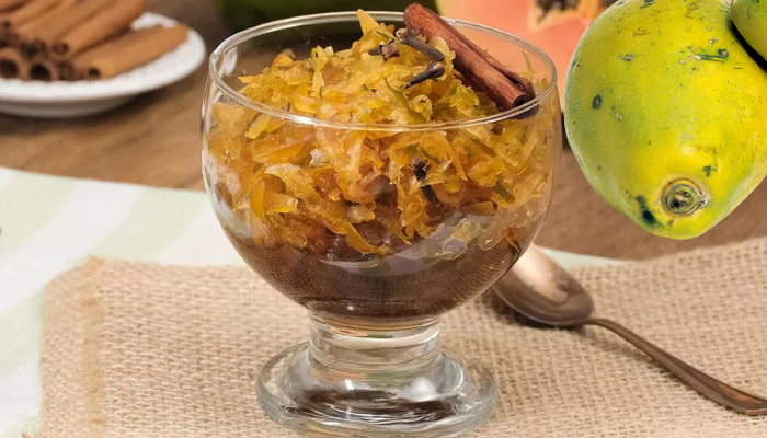 Como Fazer Doce caseiro de mamão verde