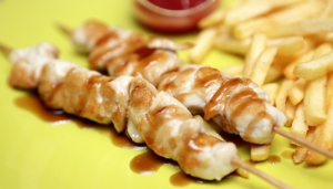 Frango ao Molho de mostarda - Blog Alhocomalecrim