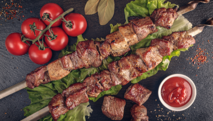 Espeto de carne na Air fryer - Blog Alhocomalecrim