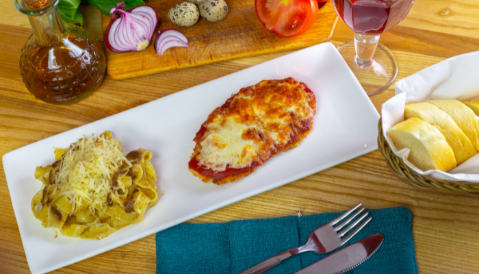 Frango a parmegiana na Air Fryer - Blog Alhocomalecrim