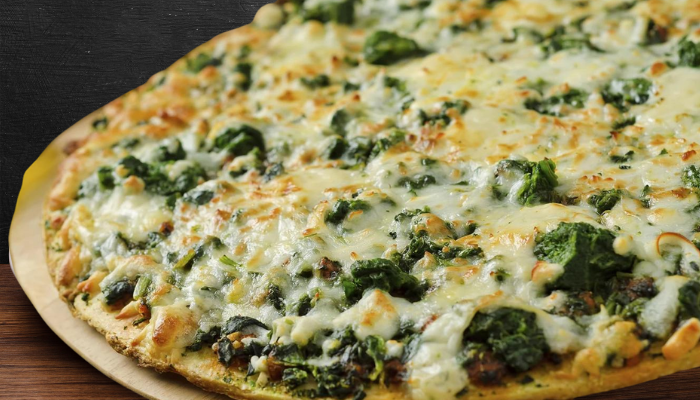 Pizza low carb de escarola - Blog Alhocomalecrim