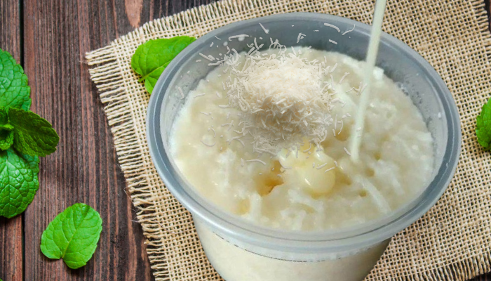 Pudim cremoso de tapioca e coco - Blog Alhocomalecrim.com
