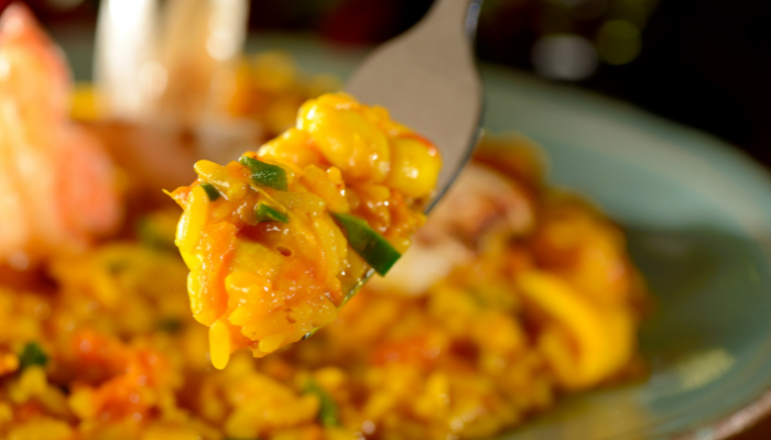 Risoto de siri com queijo - Blog Alhocomalecrim