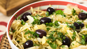 Salada de bacalhau - Blog Alhocomalecrim