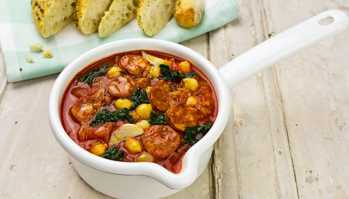 Sopa de Grão de Bico Carioca - Blog Alhocomalecrim