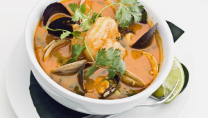 Sopa de frutos do mar - Blog Alhocomalecrim