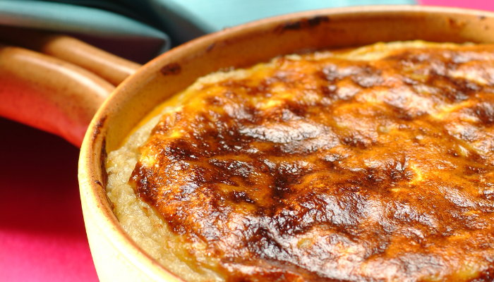 Suflê cremoso de chuchu - Blog Alhocomalecrim