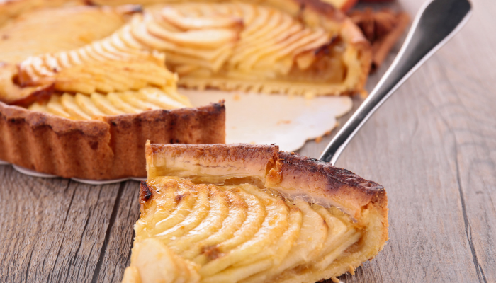 Torta maçã - Blog alhocomalecrim