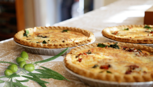 Torta de sardinha e azeitonas - Blog Alhocomalecrim