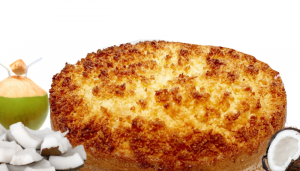 Bolo cuca de coco cremoso - Blog alhocomalecrim