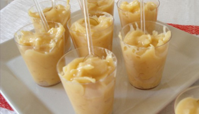 Cocada cremosa de copo - blog Alhocomalecrim