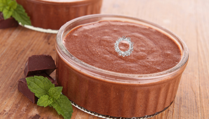 Mousse de chocolate e azeite - Blog Alhocomalecrim