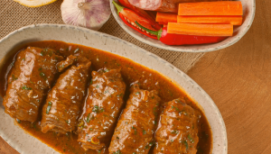 Bife a rolê com bacon - Blog Alhocomalecrim