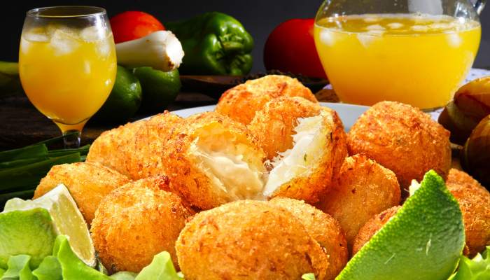 Bolinhos de Bacalhau Sequinho - Blog Alhocomalecrim