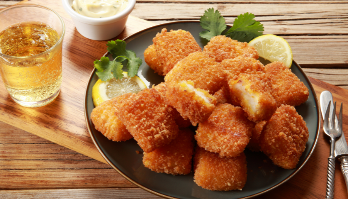 Nuggets de Peixe Temperado - Blog Alhocomalecrim
