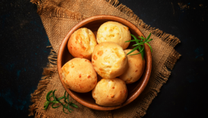 Pão de queijo light crocante - Blog Alhocomalecrim