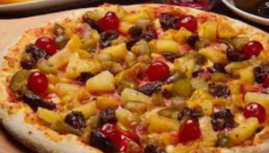 Pizza califórnia com sabores - Blog Alhocomalecrim