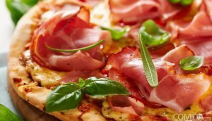 Pizza de lombo canadense - Blog Alhocomalecrim.com