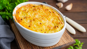 Torta de carne moída - log Alhocomalecrim