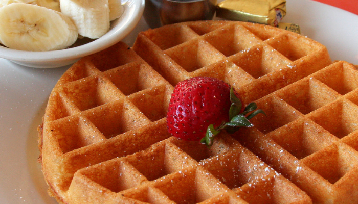 Waffle tradicional americano - Blog Alhocomalecrim