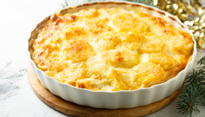 Batata gratinada ao forno - Blog Alhocomalecrim