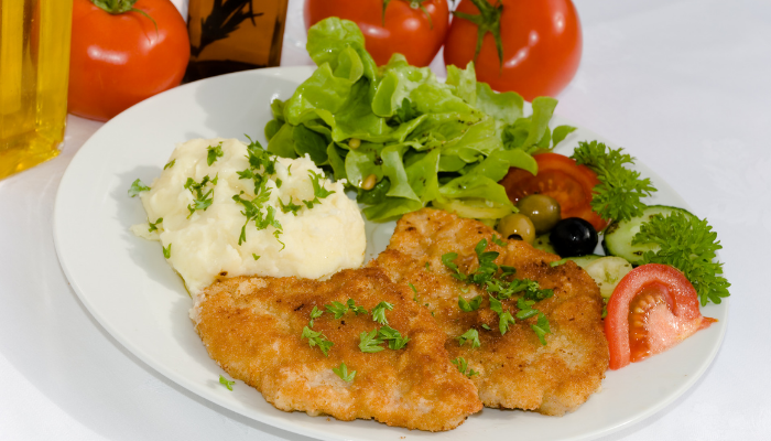 Bisteca de porco a milanesa - Blog Alhocomalecrim