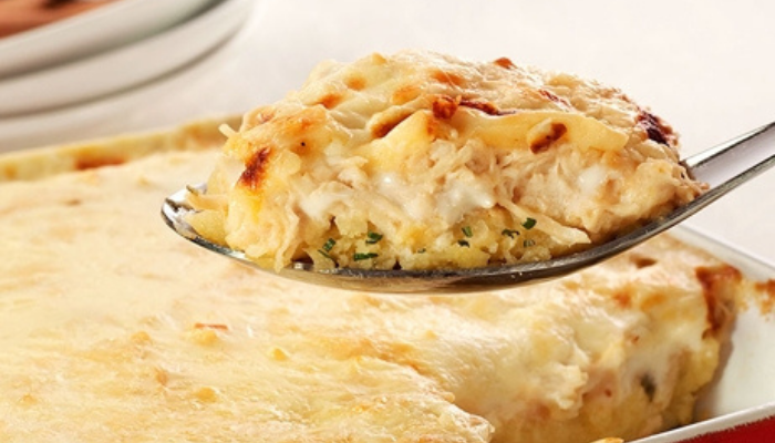 Frango cremoso simples - Blog Alhocomalecrim.com