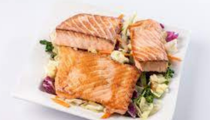 Salmão grelhado na maneiga - Blog Alhocomalecrim.com