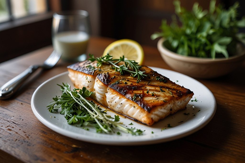 Peixe Grelhado com Ervas - Blog Alhocomalecrim.com