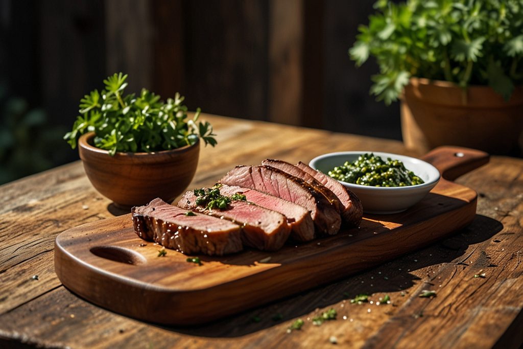Picanha Grelhada com Chimichurri Fresco - Blog Alhocomalecrim