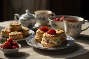 Receita clássica do scone britânico - Blog Alhocomalecrim