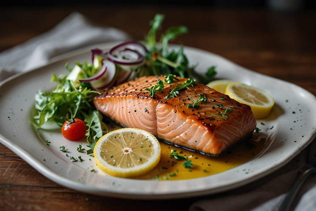 Salmão ao Forno com Limão e Ervas - Blog Alhocomalecrim