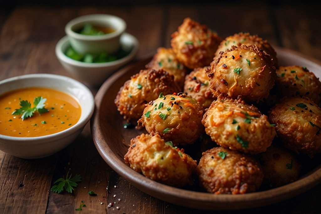 Bolinho de Mandioca Recheado - Blog alhocomalecrim.com