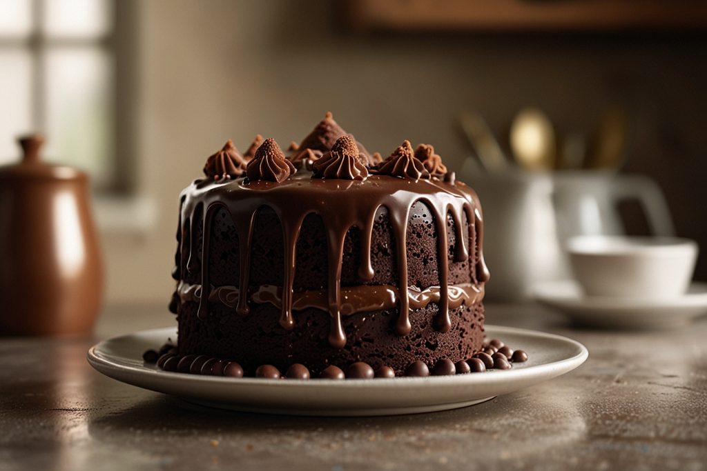 Bolo Brigadeiro Cremoso - Blog Alhocomalecrim.com