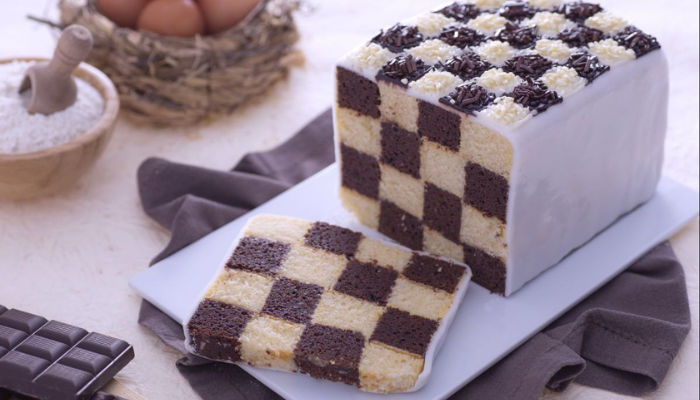 Bolo Xadrez de Chocolate - Blog Alhocomalecrim.com