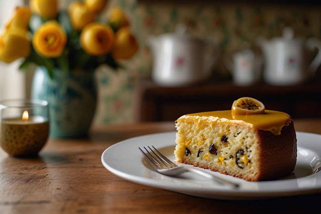 Bolo de Maracujá sem Glúten - Blog Alhocomalecrim.com