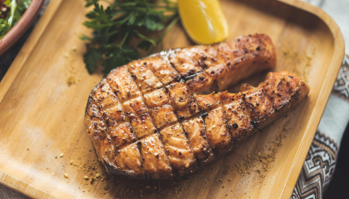 Posta de Peixe Grelhado - Blog Alhocomalecrim.com