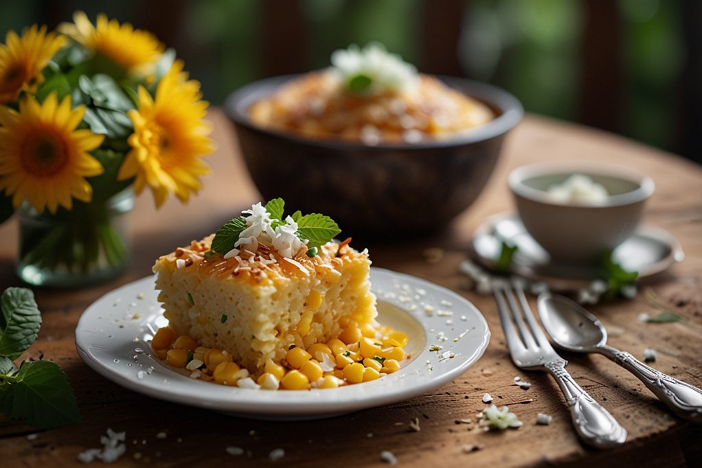 Receita de curau de milho com coco - Blog Alhocomalecrim.com