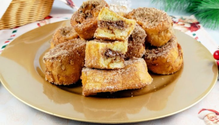 Rabanadas com Banana Nutella - Blog Alhocomalecrim.com