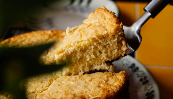 Bolo de Abacaxi com Manjericão - Blog Alhocomalecrim.com