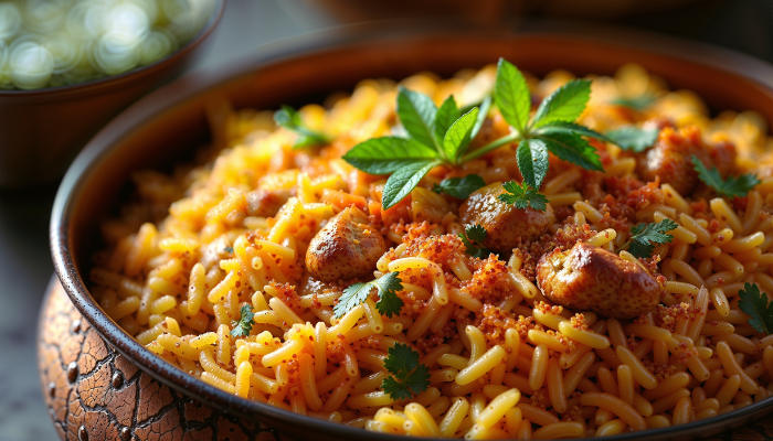 Frango ao Curry com Basmati - Blog Alhocomalecrim.com