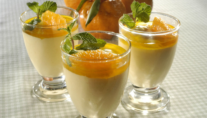 Mousse de Lichia com Tangerina - Blog Alhocomalecrim.com