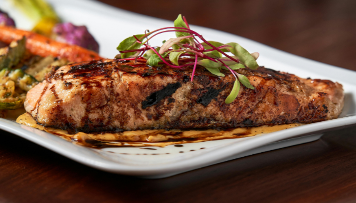 Tilápia grelhada com legumes - Blog Alhocomalecrim.com