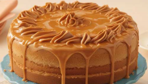 Bolo de doce de leite - Blog Alhocomalecrim.com